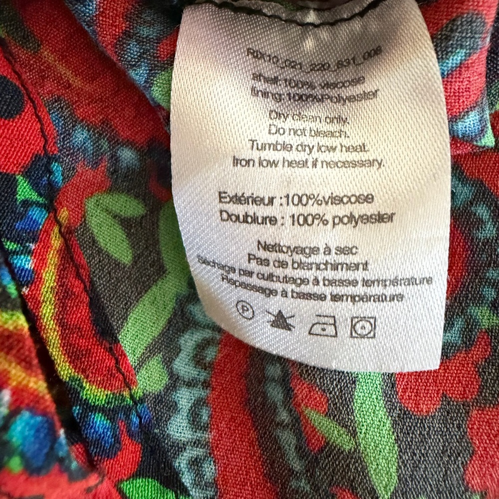 Rixo Paisley Floral Dress EUC - Picture 5 of 5